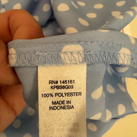 Charming Charlie polka dot blouse - Picture 7 of 7